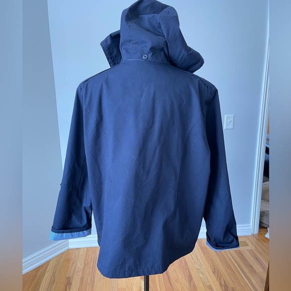 Mackintosh New England jacket with detachable hood all weather windy nautical - Picture 2 of 15